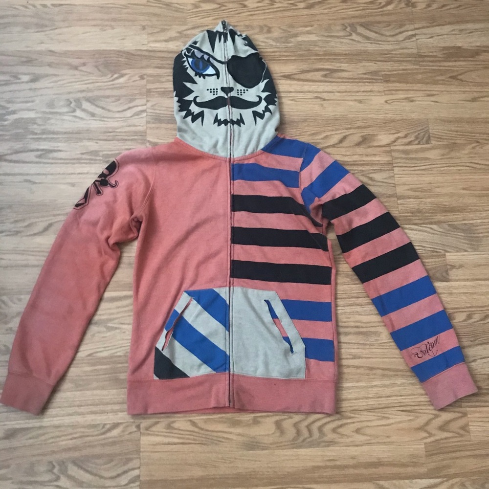 hoodie (sweatshirt) Volcom zip-up